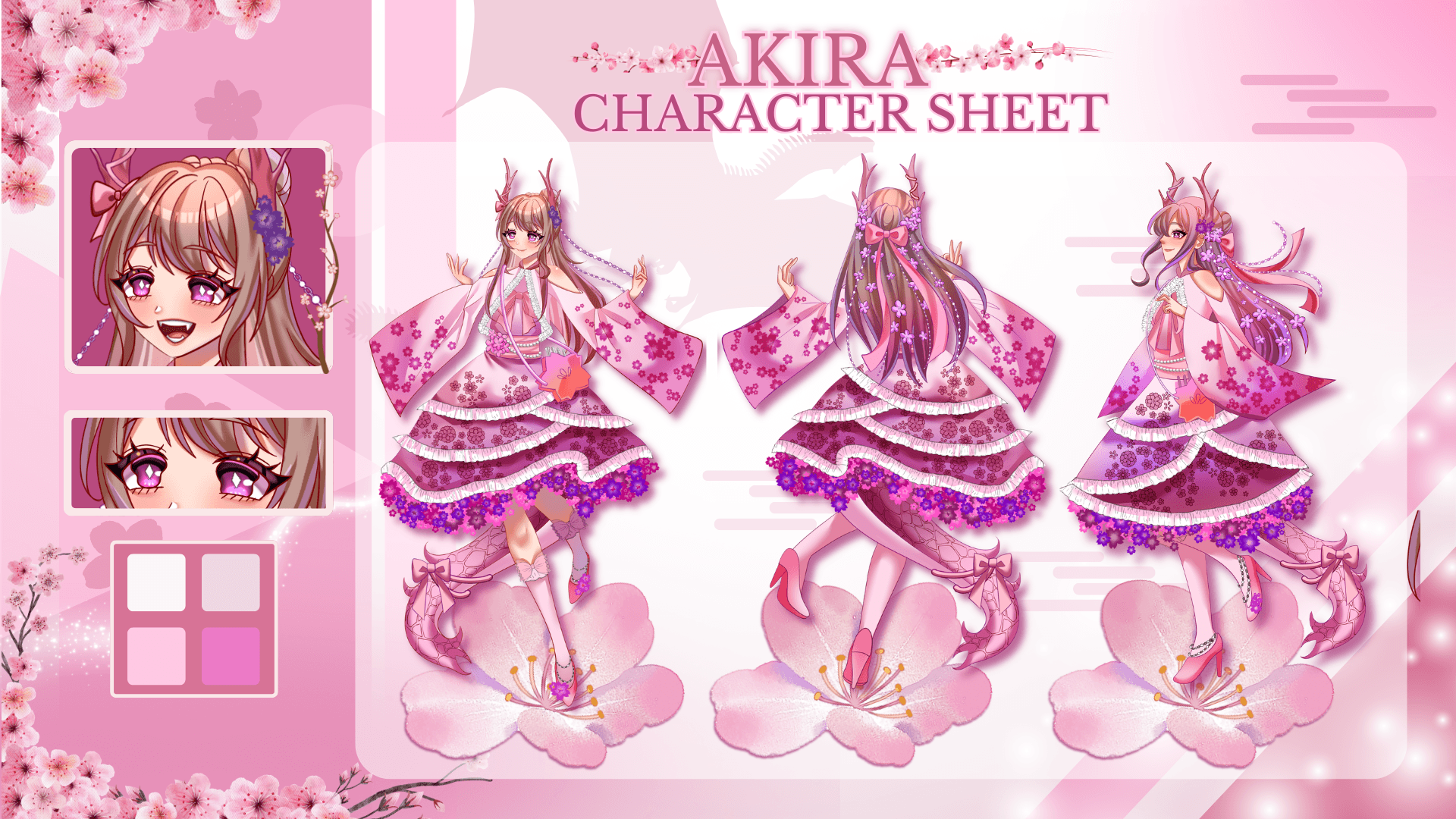 Akira Melodie character sheet